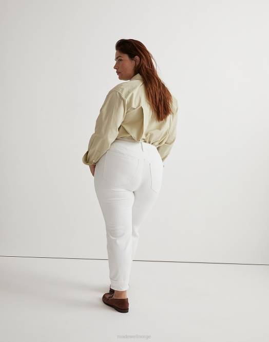 Madewell klær Ren hvit kvinner pluss stovepipe-jeans 260F2561