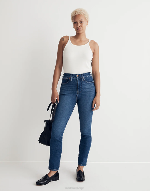 Madewell klær auraria vask kvinner curvy stovepipe jeans 260F1100