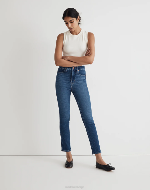 Madewell klær auraria vask kvinner stovepipe jeans 260F1119