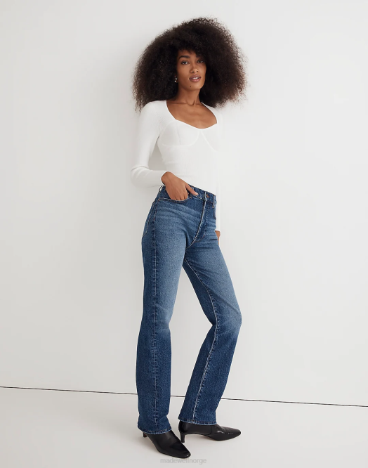 Madewell klær barlow vask kvinner straight jeans fra 90-tallet 260F1047