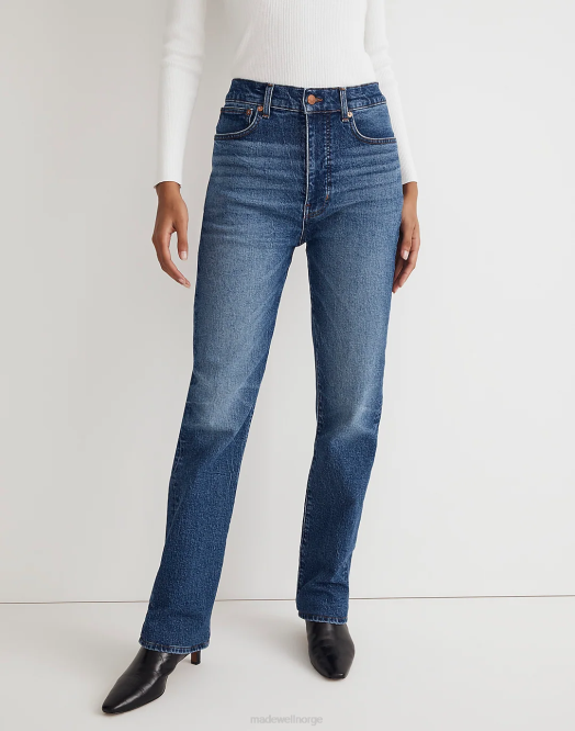 Madewell klær barlow vask kvinner straight jeans fra 90-tallet 260F1047