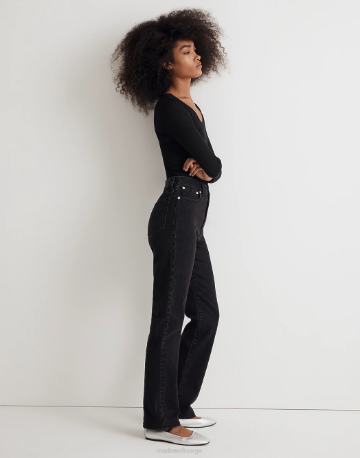 Madewell klær belmere vask kvinner straight jeans fra 90-tallet 260F1048