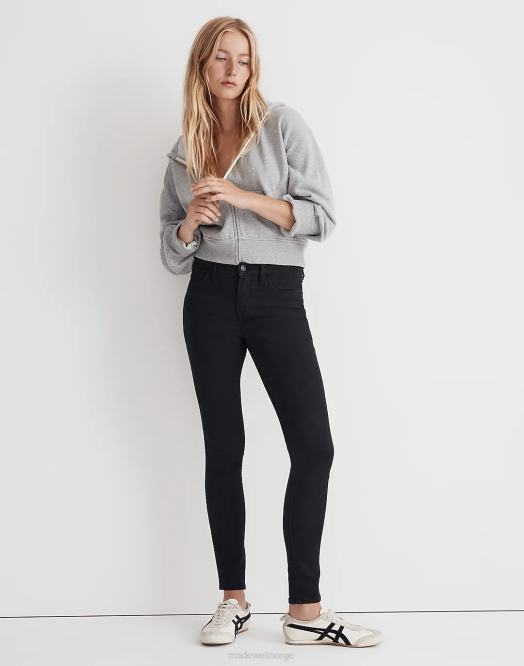 Madewell klær bennett vask kvinner 9'' mellomhøye roadtripper skinny-jeans 260F1113