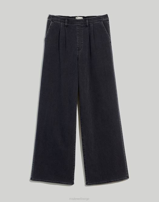 Madewell klær bessemer vask kvinner jeans med supervide ben 260F2554