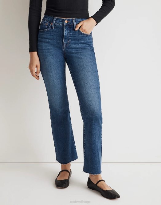 Madewell klær brinton vask kvinner spark ut crop jeans 260F1051