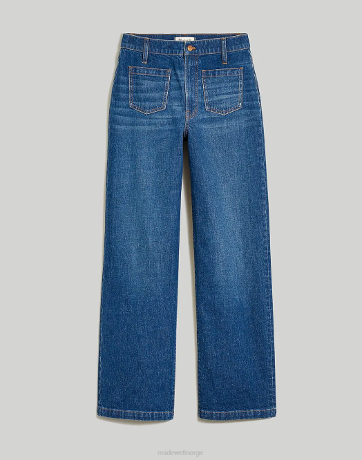 Madewell klær caronia vask kvinner den perfekte vintage jeansen med brede ben 260F1127
