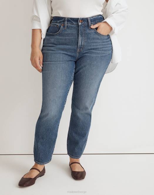 Madewell klær decatur vask kvinner den pluss kurvede perfekte vintage-jeanen 260F1099