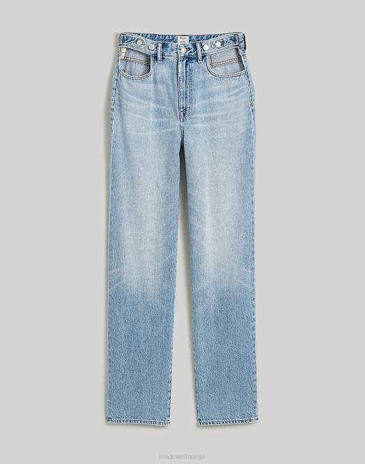 Madewell klær donnan vask kvinner molly dickson cutout baggy straight jeans 260F1067