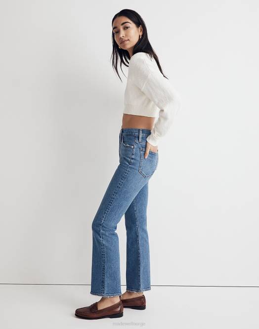 Madewell klær earlwood vask kvinner den perfekte vintage flare crop jean 260F2533