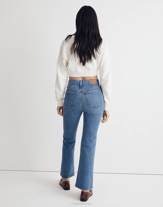 Madewell klær earlwood vask kvinner den perfekte vintage flare crop jean 260F2533