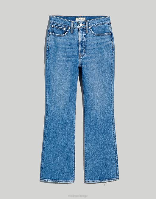 Madewell klær earlwood vask kvinner den perfekte vintage flare crop jean 260F2533