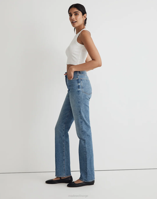 Madewell klær enmore vask kvinner straight jeans fra 90-tallet 260F1117