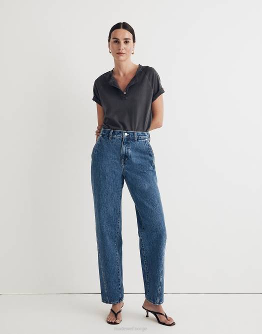 Madewell klær ensenada vask kvinner baggy straight jeans 260F2548