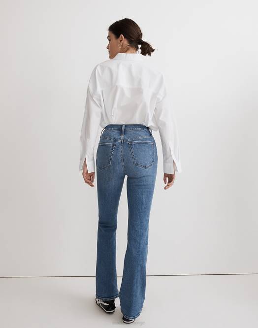 Madewell klær fairson vask kvinner skinny flare jeans 260F2520