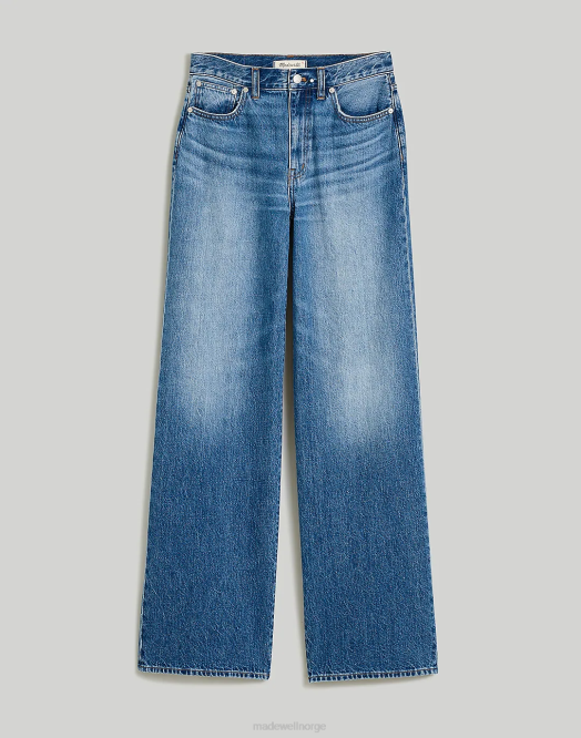 Madewell klær fannin vask kvinner jeans med supervide ben 260F2477