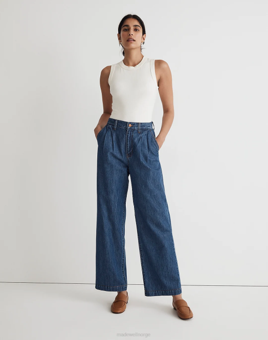 Madewell klær farson vask kvinner harlow wide-leg jean fairson 260F1122