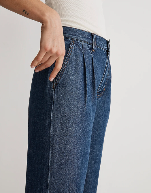 Madewell klær farson vask kvinner harlow wide-leg jean fairson 260F1122