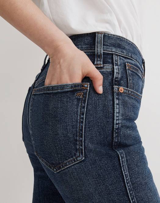 Madewell klær harborton vask kvinner mellomhøye stovepipe-jeans 260F2583
