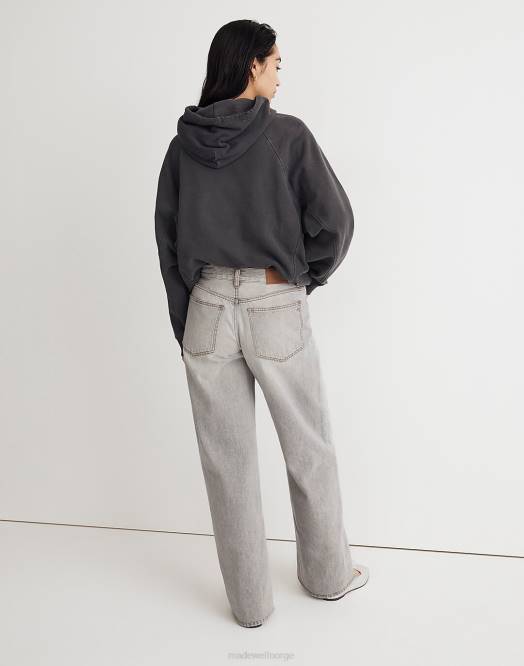 Madewell klær heywood vask kvinner lave jeans med supervide ben 260F2496