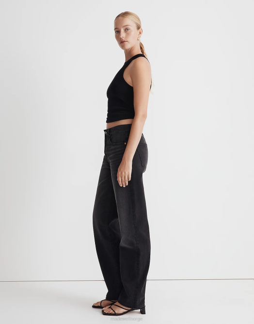 Madewell klær kent vask kvinner lavtslengde rette jeans 260F2490