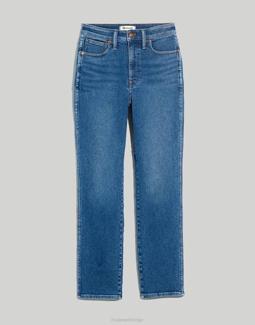 Madewell klær leiside vask kvinner pluss buede stovepipe-jeans 260F2544
