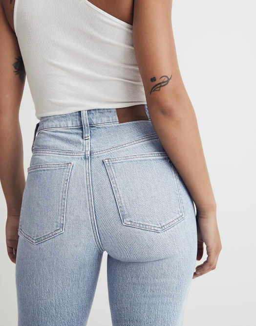 Madewell klær merle vask kvinner den kurvede perfekte vintage-jeanen 260F1080