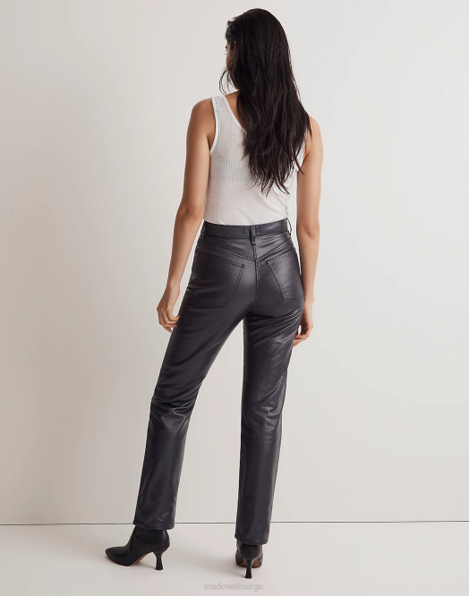Madewell klær midnattsblå folie kvinner straight jeans fra 90-tallet 260F1144