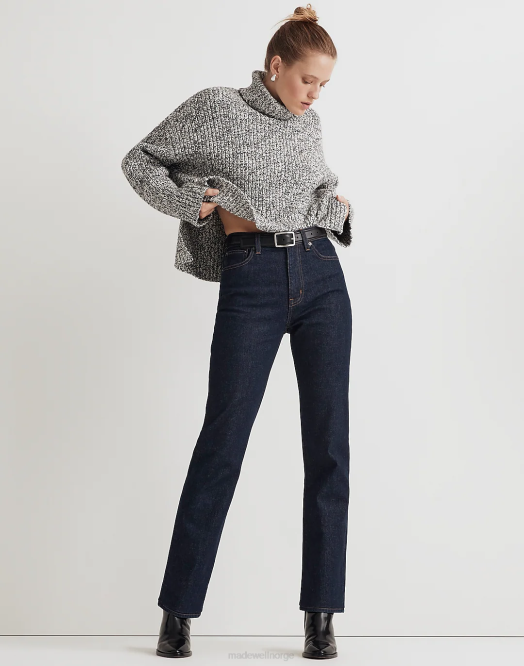Madewell klær norman vask kvinner straight jeans fra 90-tallet 260F2464