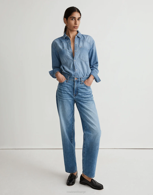 Madewell klær rosewell vask kvinner den slouchy boyjeanen 260F2485