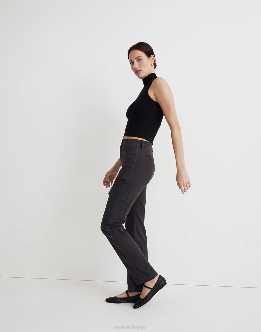 Madewell klær sanddyne kvinner den plaggfargede straight cargobuksen fra 90-tallet 260F1121