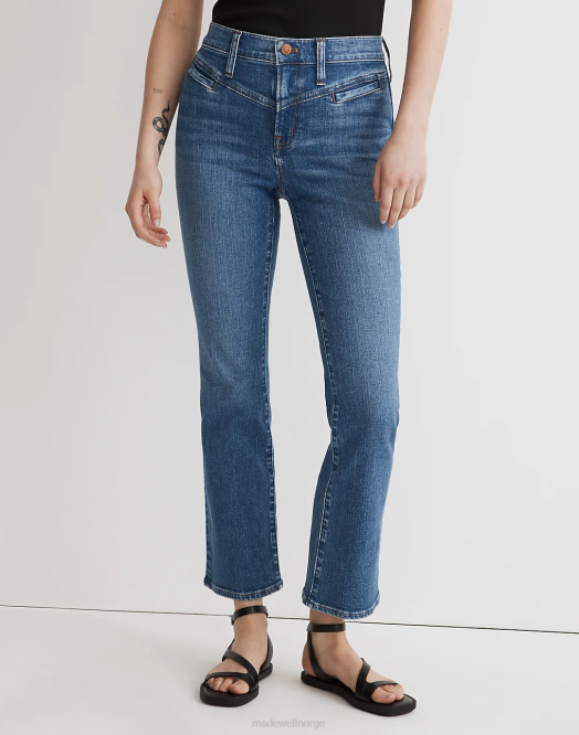 Madewell klær saywell vask kvinner spark ut crop jeans 260F2508