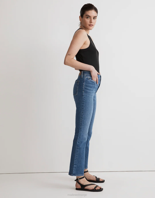Madewell klær saywell vask kvinner spark ut crop jeans 260F2508