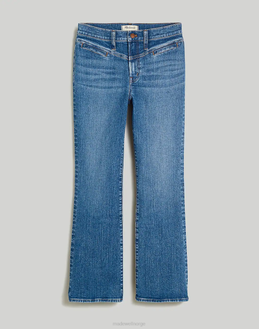 Madewell klær saywell vask kvinner spark ut crop jeans 260F2508