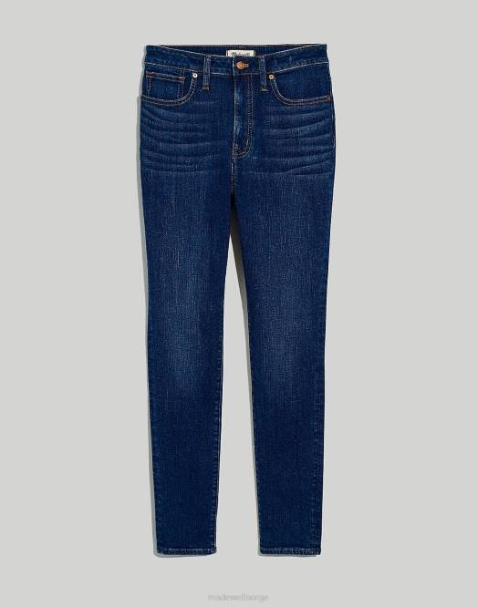 Madewell klær sevilla vask kvinner kurvede skinny-jeans i høy stige 260F2551