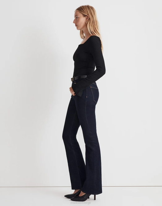 Madewell klær skylle vask kvinner skinny flare jeans 260F1055