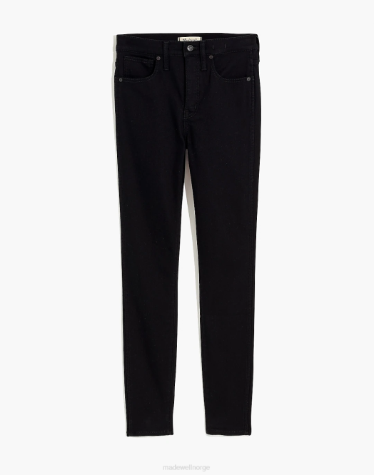 Madewell klær svart frost kvinner pluss 10-tommers skinny-jeans med høy stige: instacozy-utgave 260F2572