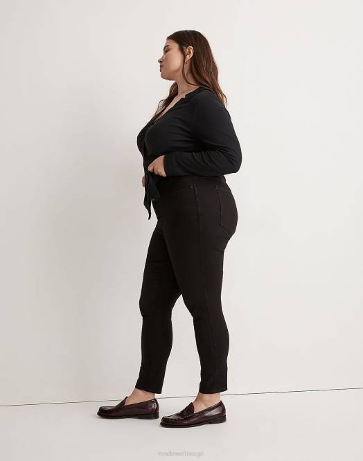 Madewell klær svart frost kvinner pluss skinny-jeans med høy stige 260F2553