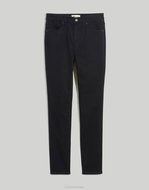 Madewell klær svart frost kvinner pluss skinny-jeans med høy stige 260F2553