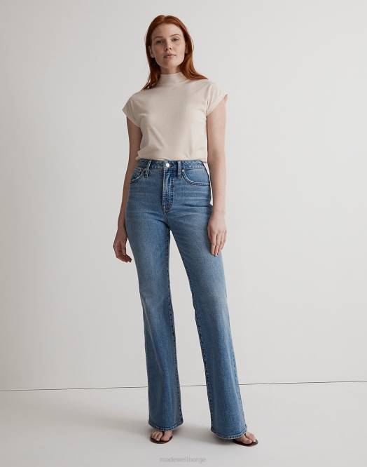 Madewell klær tjærevask kvinner den kurvede perfekte vintage flare jeanen 260F2526