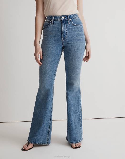 Madewell klær tjærevask kvinner den kurvede perfekte vintage flare jeanen 260F2526