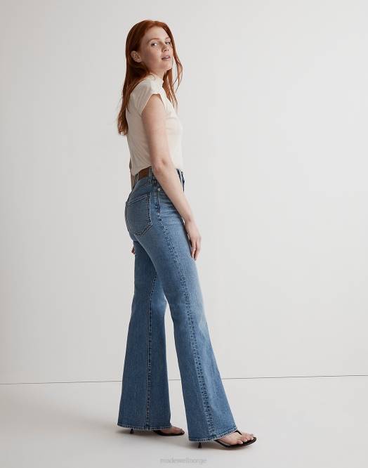 Madewell klær tjærevask kvinner den kurvede perfekte vintage flare jeanen 260F2526
