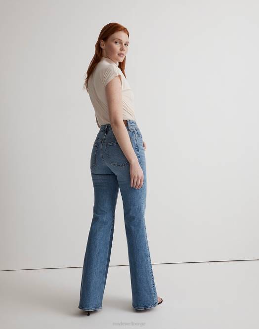 Madewell klær tjærevask kvinner den kurvede perfekte vintage flare jeanen 260F2526