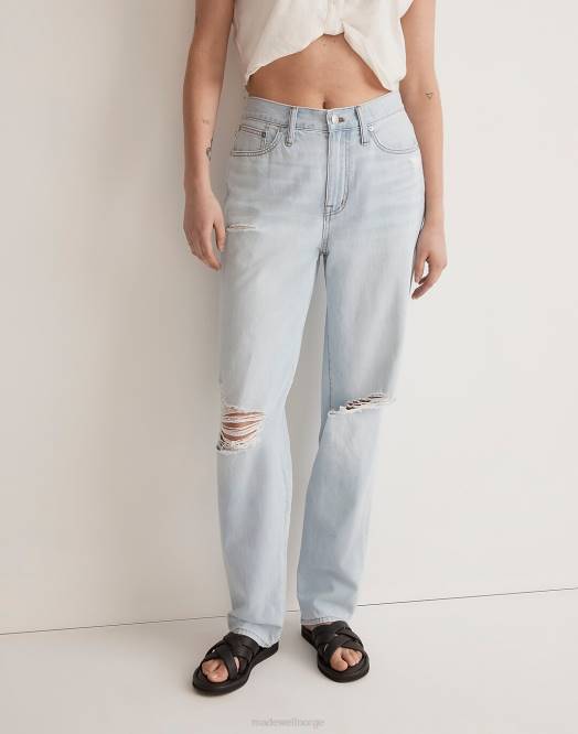 Madewell klær wrightlane vask kvinner den slouchy boyjeanen 260F2486