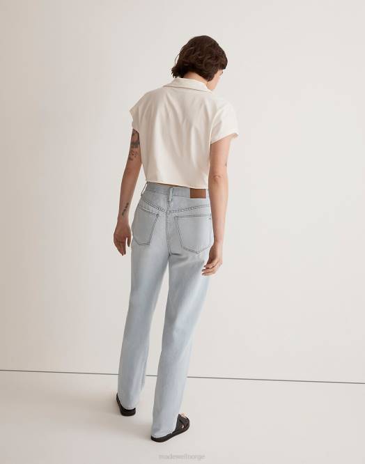 Madewell klær wrightlane vask kvinner den slouchy boyjeanen 260F2486