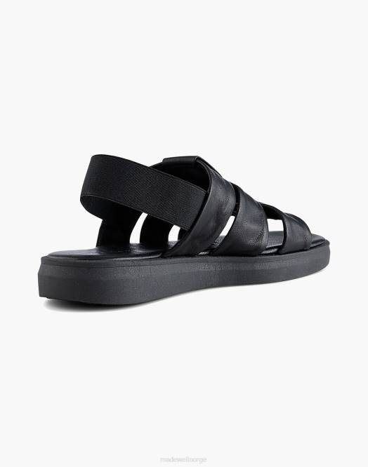 Madewell fottøy svart kvinner sko bjørnen brenna fisker 260F2221