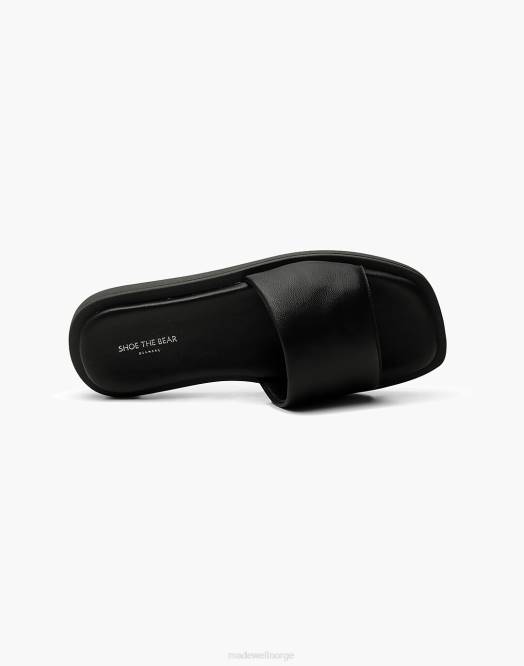 Madewell fottøy svart kvinner sko bjørnen krista muldyr 260F2220