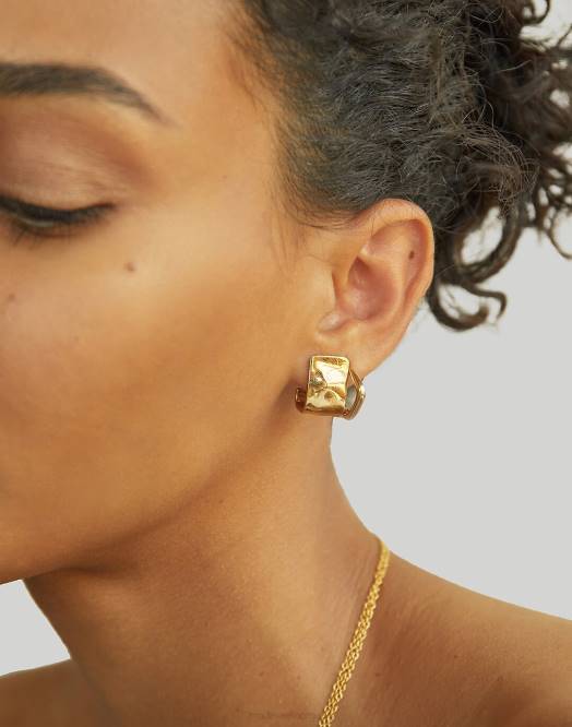 Madewell samling gull kvinner soko bahari firkantet bøyle 260F2234