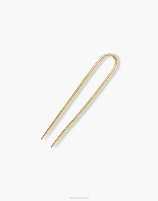 Madewell samling gull kvinner soko kali hårnål med tekstur 260F2256