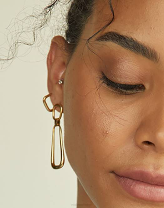 Madewell samling gull kvinner soko laini minibøyler 260F2271