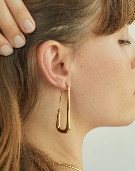 Madewell samling gull kvinner soko laini tråder 260F2268